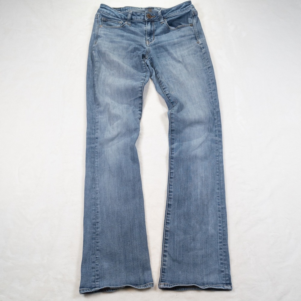 American Eagle Bootcut Jeans Women 6 Skinny Western Cowgirl Boho Festival